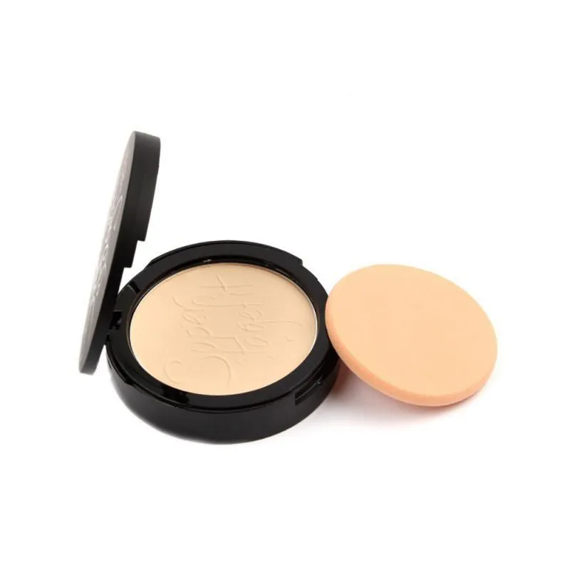 2 in1 Face Powder Cake Skin WetDry Oil Control Concealer Palette Make Up Sugar Box Maquiagem SM6