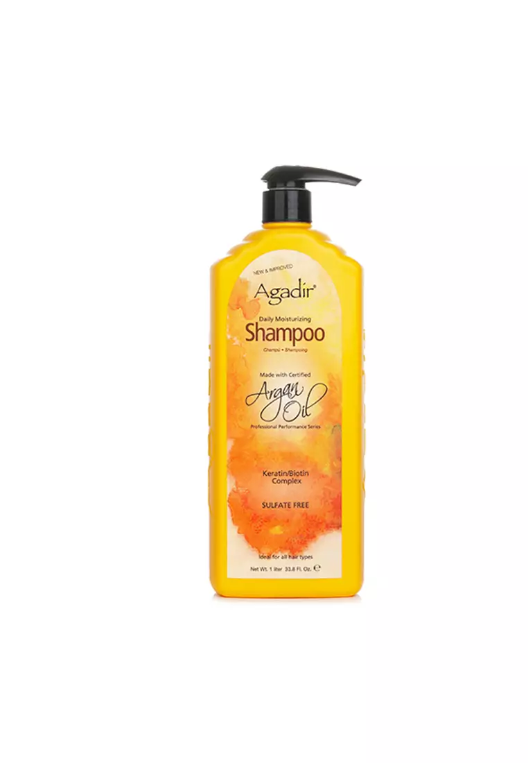 Agadir Argan Oil AGADIR ARGAN OIL - Daily Moisturizing Shampoo (For All Hair Types) 1000ml/33.8oz.