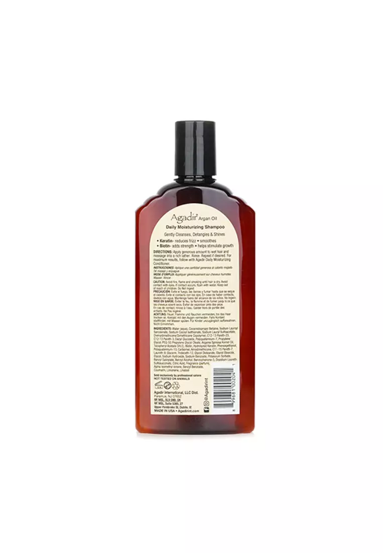 Agadir Argan Oil AGADIR ARGAN OIL - Daily Moisturizing Shampoo (Ideal For All Hair Types) 366ml/12.4oz