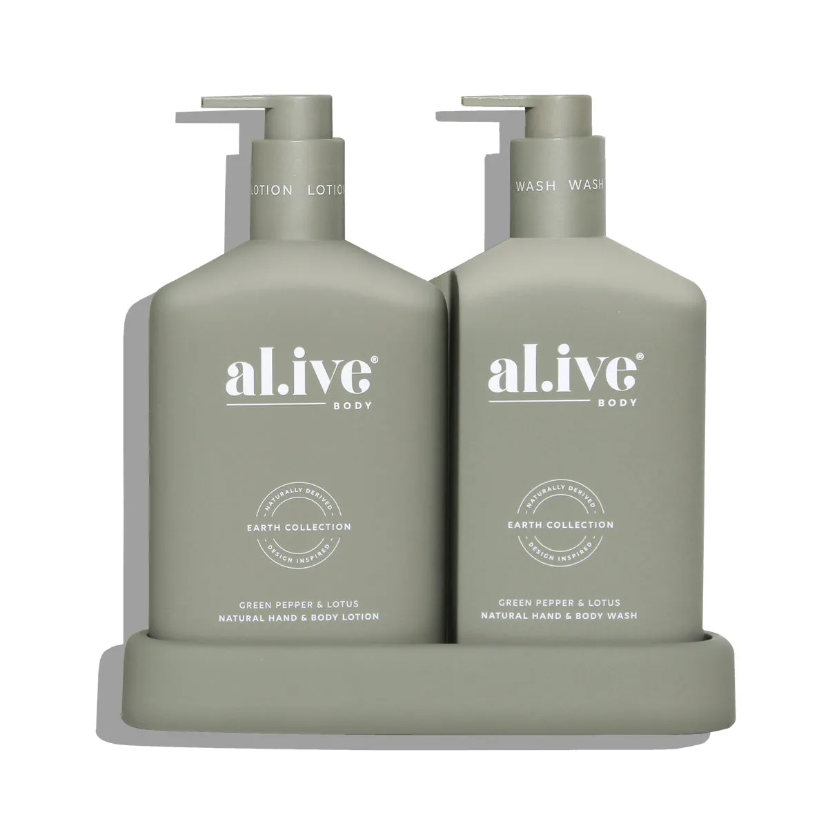 Al.ive Body - Wash & Lotion Duo - Green Pepper & Lotus