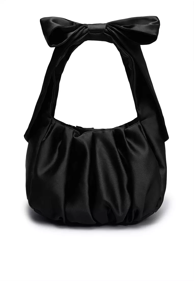 & Other Stories Satin Bow Bag