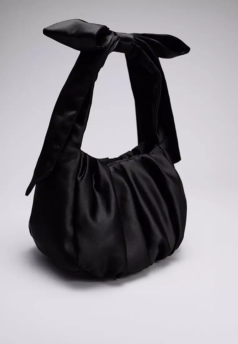 & Other Stories Satin Bow Bag