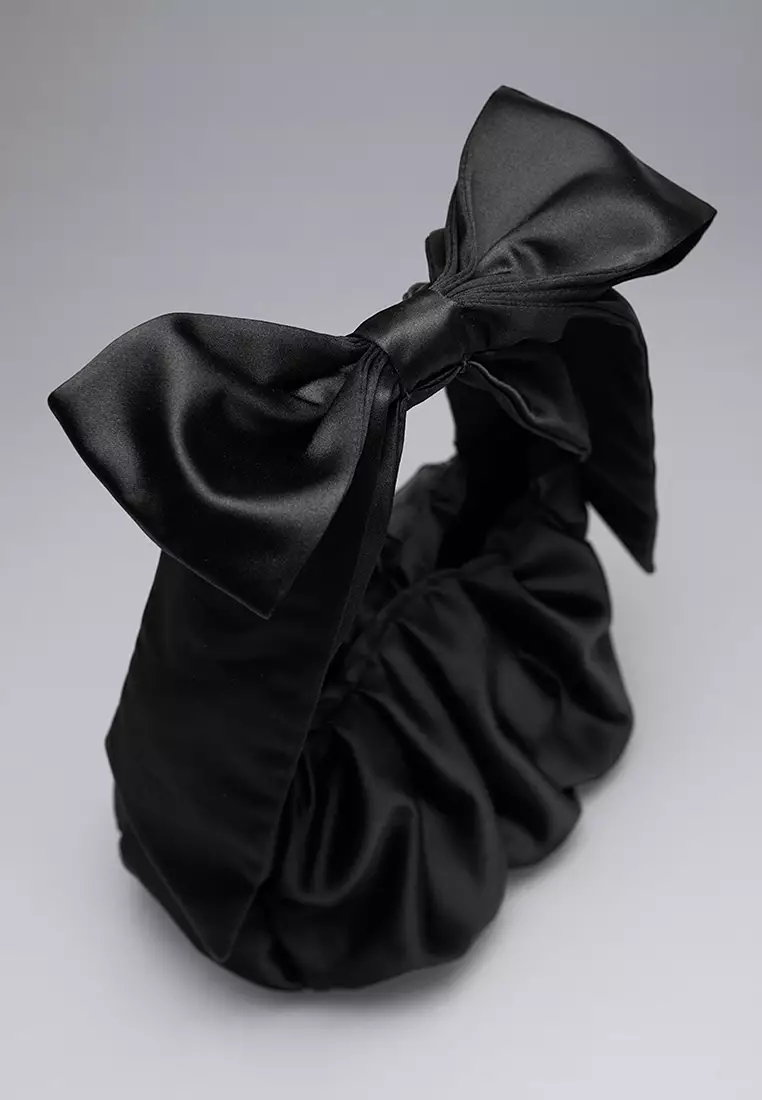 & Other Stories Satin Bow Bag