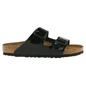 Birkenstock Arizona Patent Black Birko-Flor Womens Sandals - UK 7