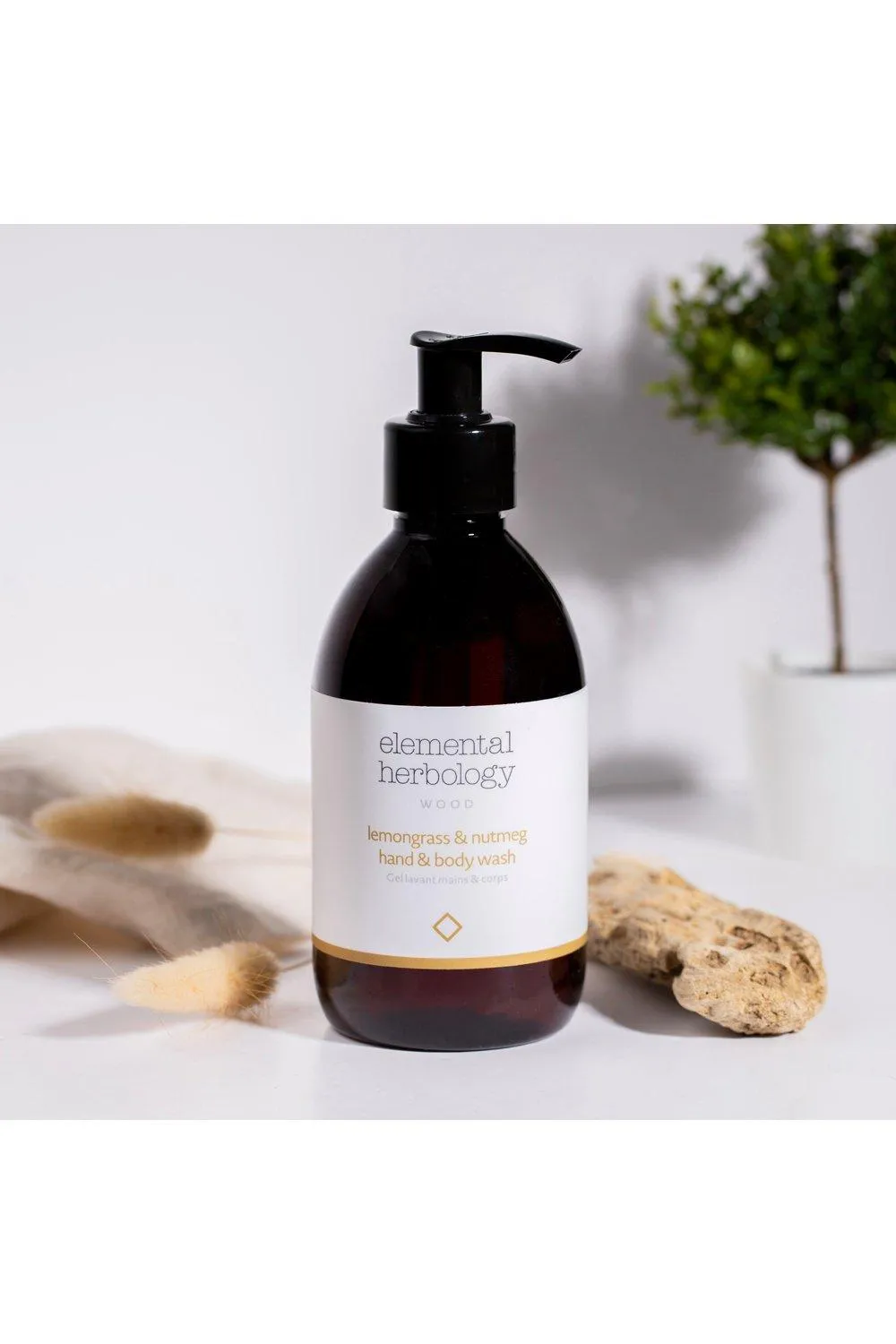 Body | Lemongrass and Nutmeg Hand and Body Wash | Elemental Herbology