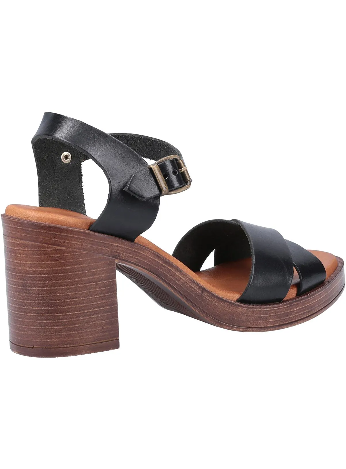 Buy HUSH PUPPIES Georgia Sandal Black 5 | Sandals | Tu