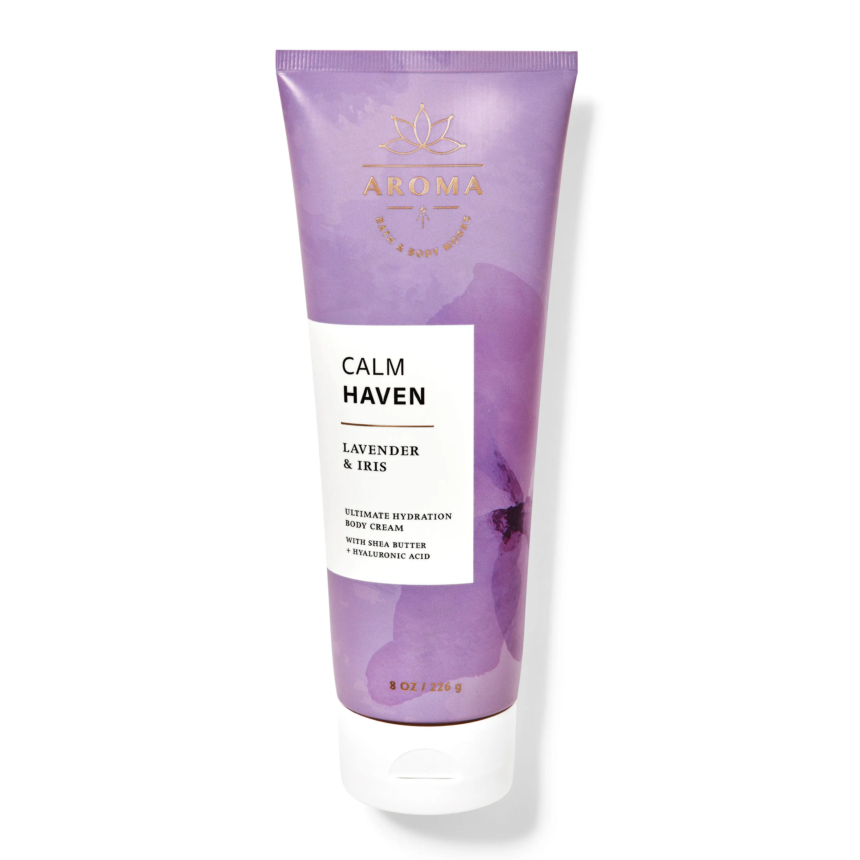 Calm Haven: Lavender & Iris by Bath & Body Works 226g Body Cream