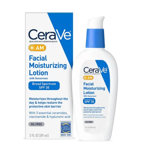 Cerave Facial Moisturizing Lotion Am Spf 30 3 Oz Daily Face Moisturizer With Spf Packaging May Vary