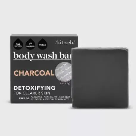 CHARCOAL DETOXIFYING BODY WASH BAR