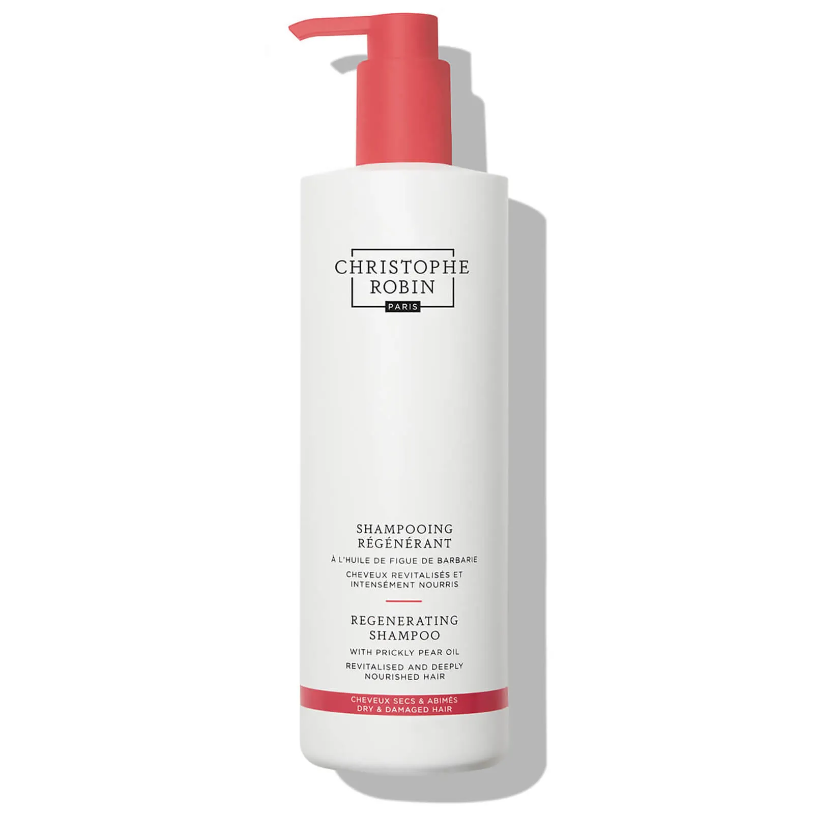 Christophe Robin Regenerating Shampoo with Prickly Pear Oil 500ml