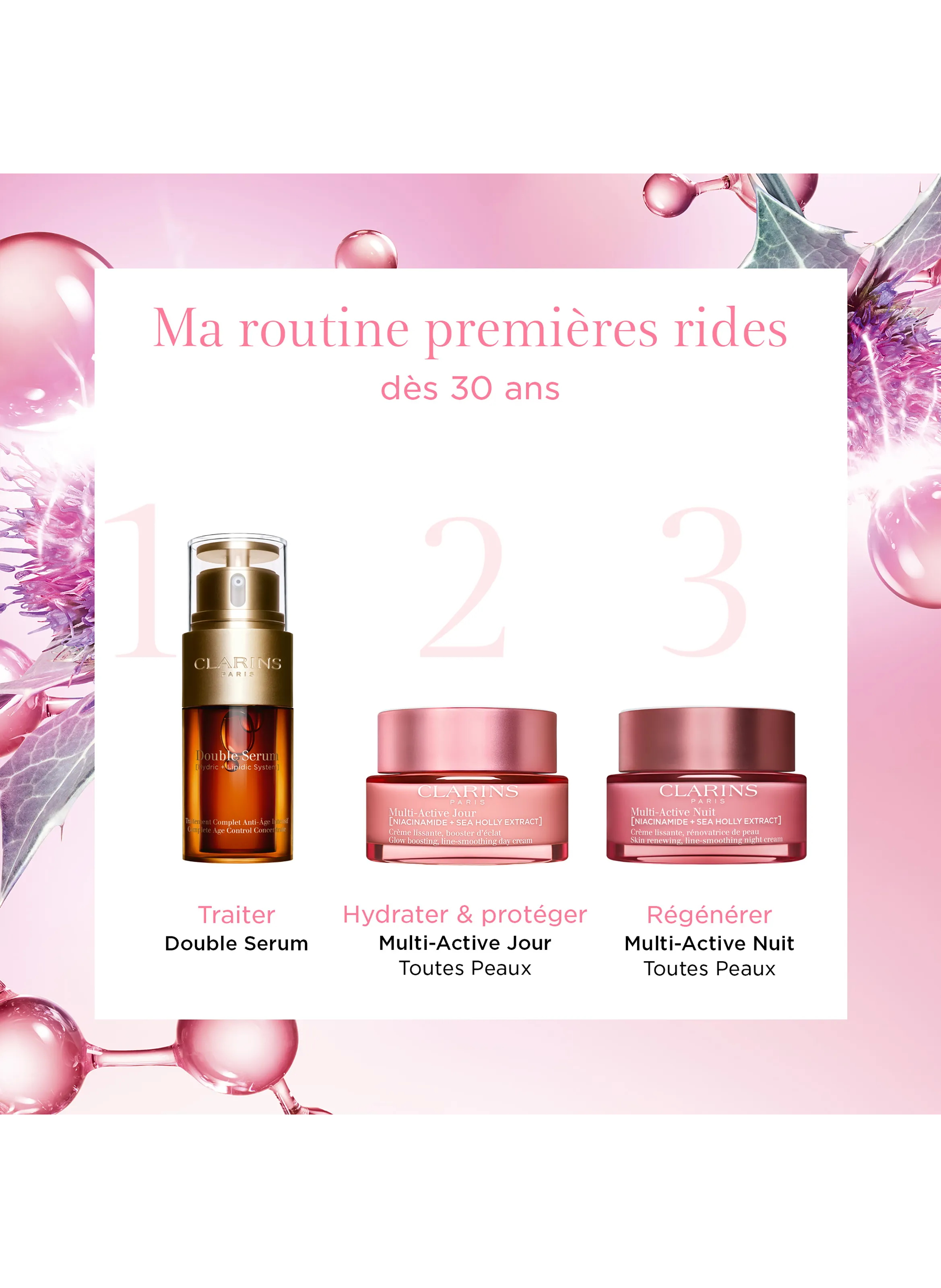 CLARINS  Multi-Active Jour - Glow-boosting line-smoothing day cream - All skin types