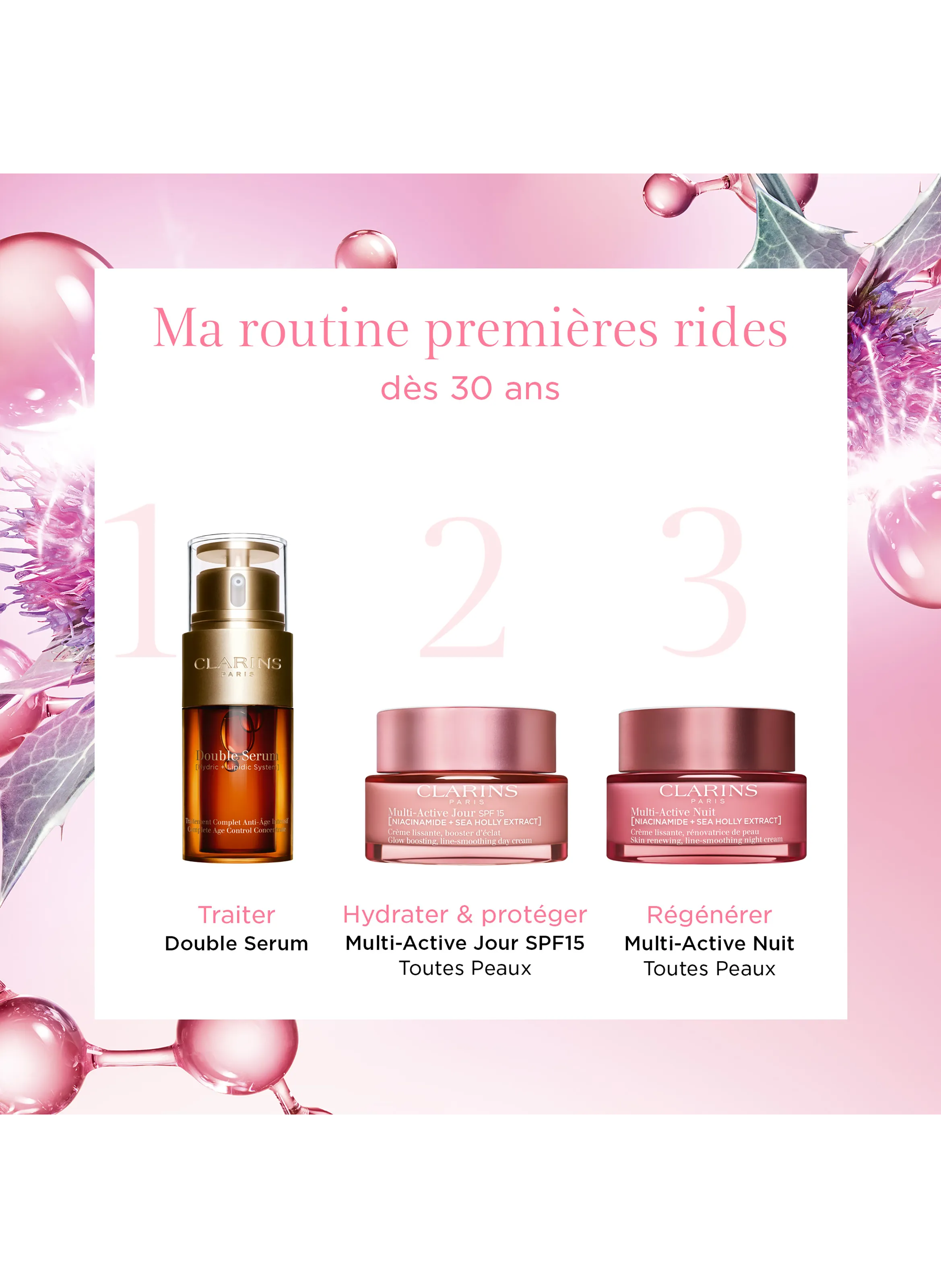 CLARINS  Multi-Active Jour SPF15 - Glow-boosting, line-smoothing day cream - All skin types