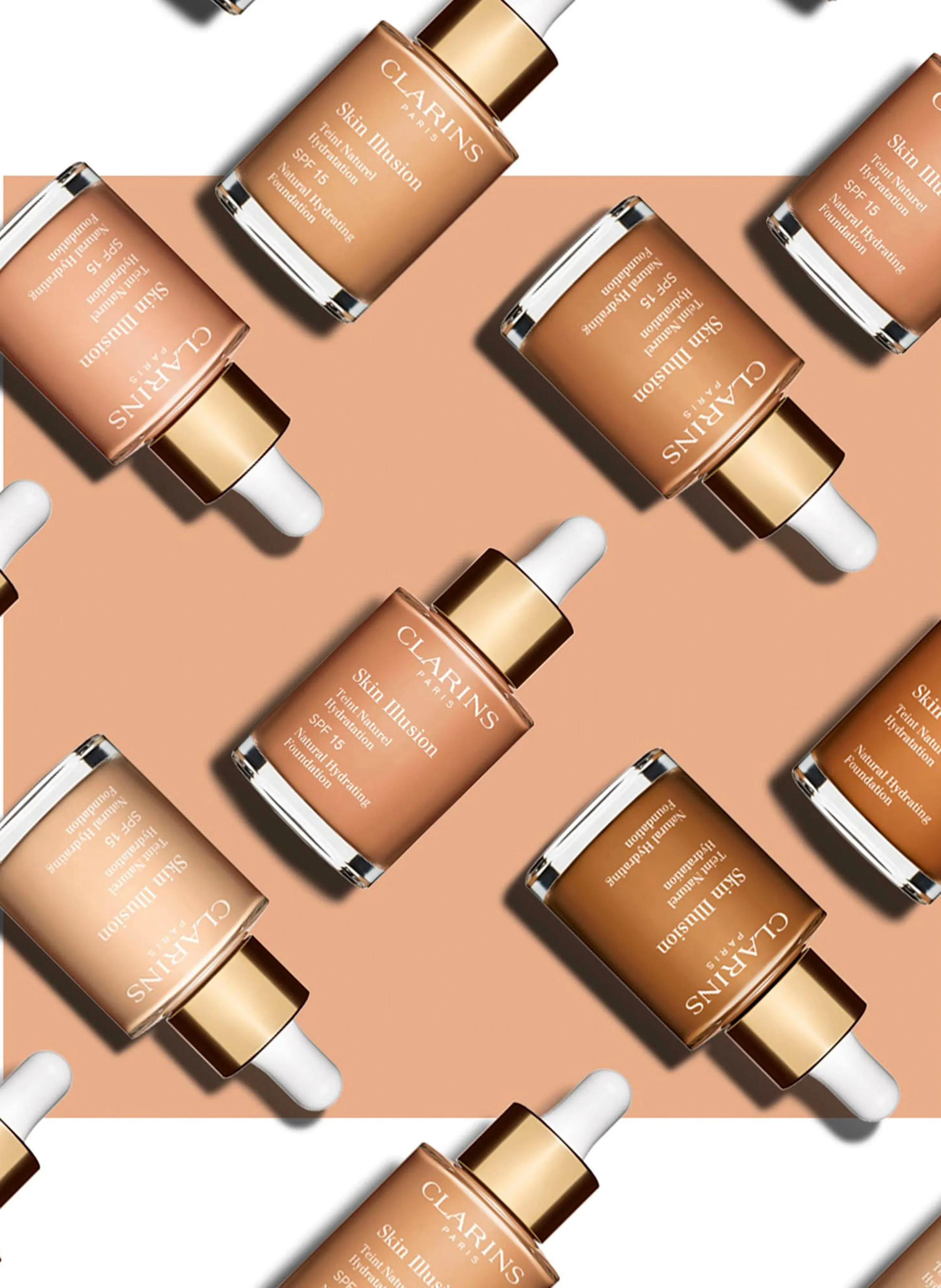 CLARINS  Skin Illusion - Foundation - Brown