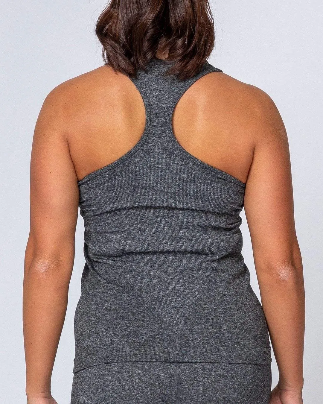 Comfort Seamless Tank - Charcoal Marl