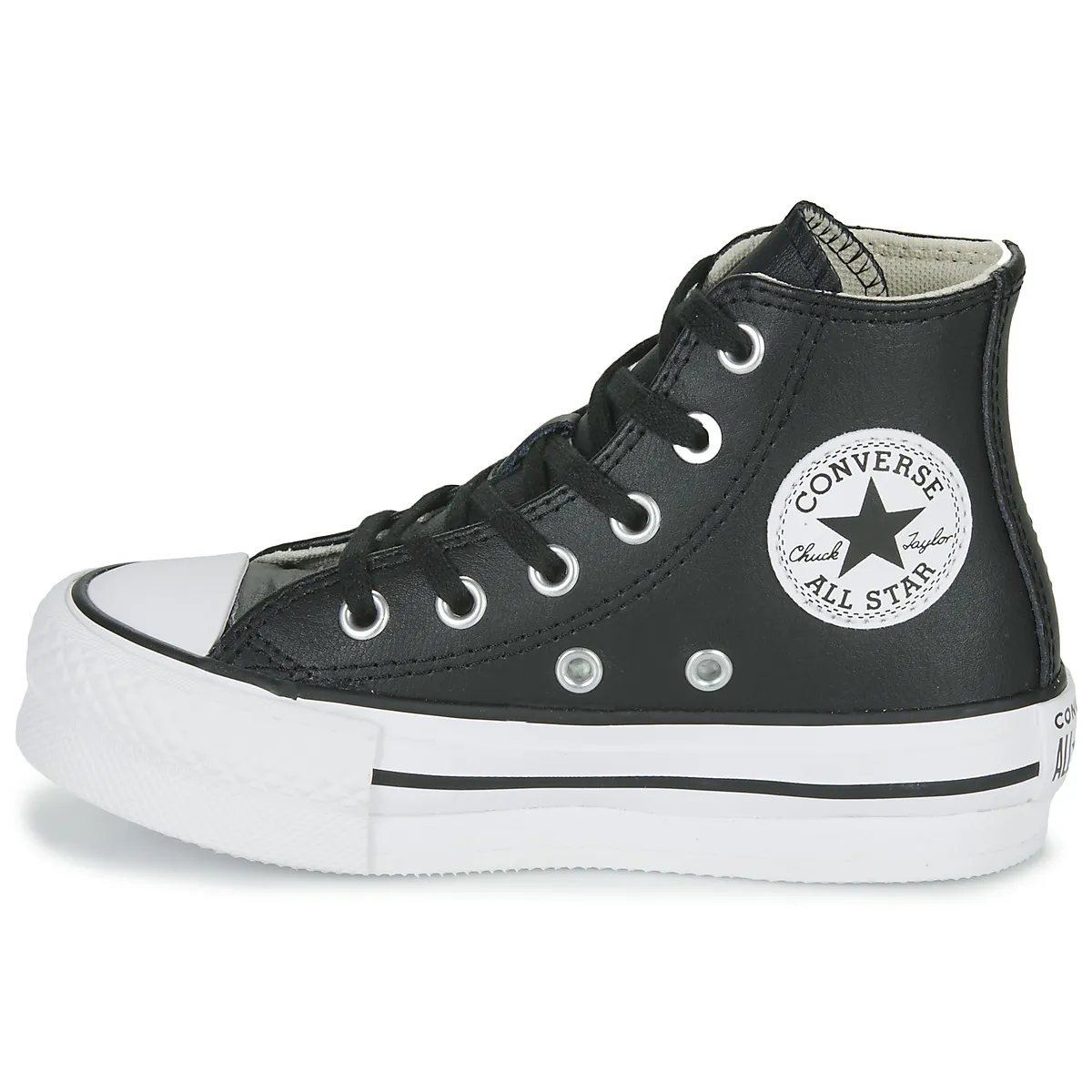 Converse Chuck Taylor All Star Eva Lift Leather Foundation Hi