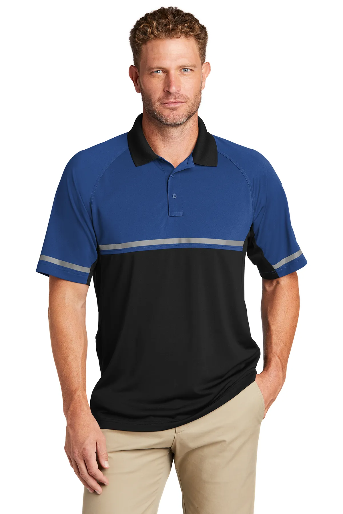 CornerStone Select Enhanced Visibility Polo. CS423