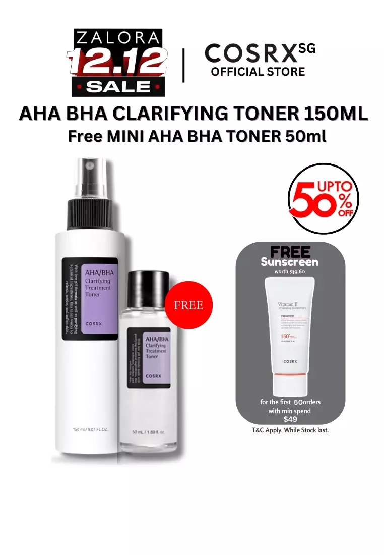 COSRX Cosrx AHA BHA Clarifying Treatment Toner 150ml