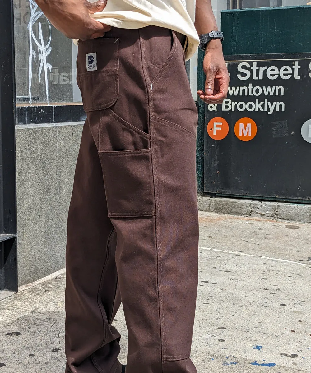 Dave's New York Foundation Pant (Double Front) - Dark Brown