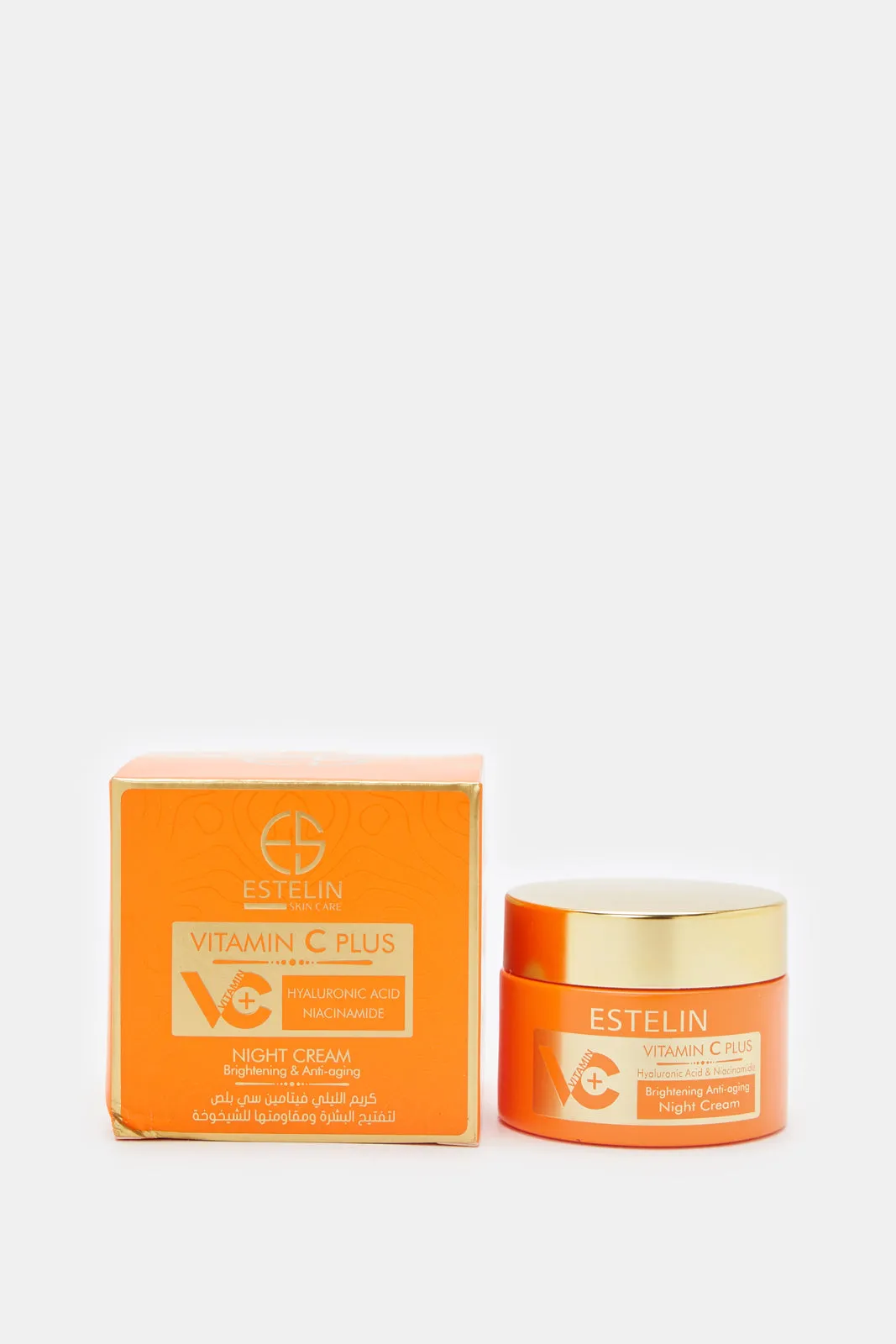 Estelin Vitamin C Plus Brightening & Anti-Aging Night Cream (50g)