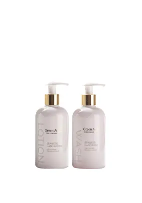 Green Angel Seaweed Hand Lotion and Hand Wash Duo