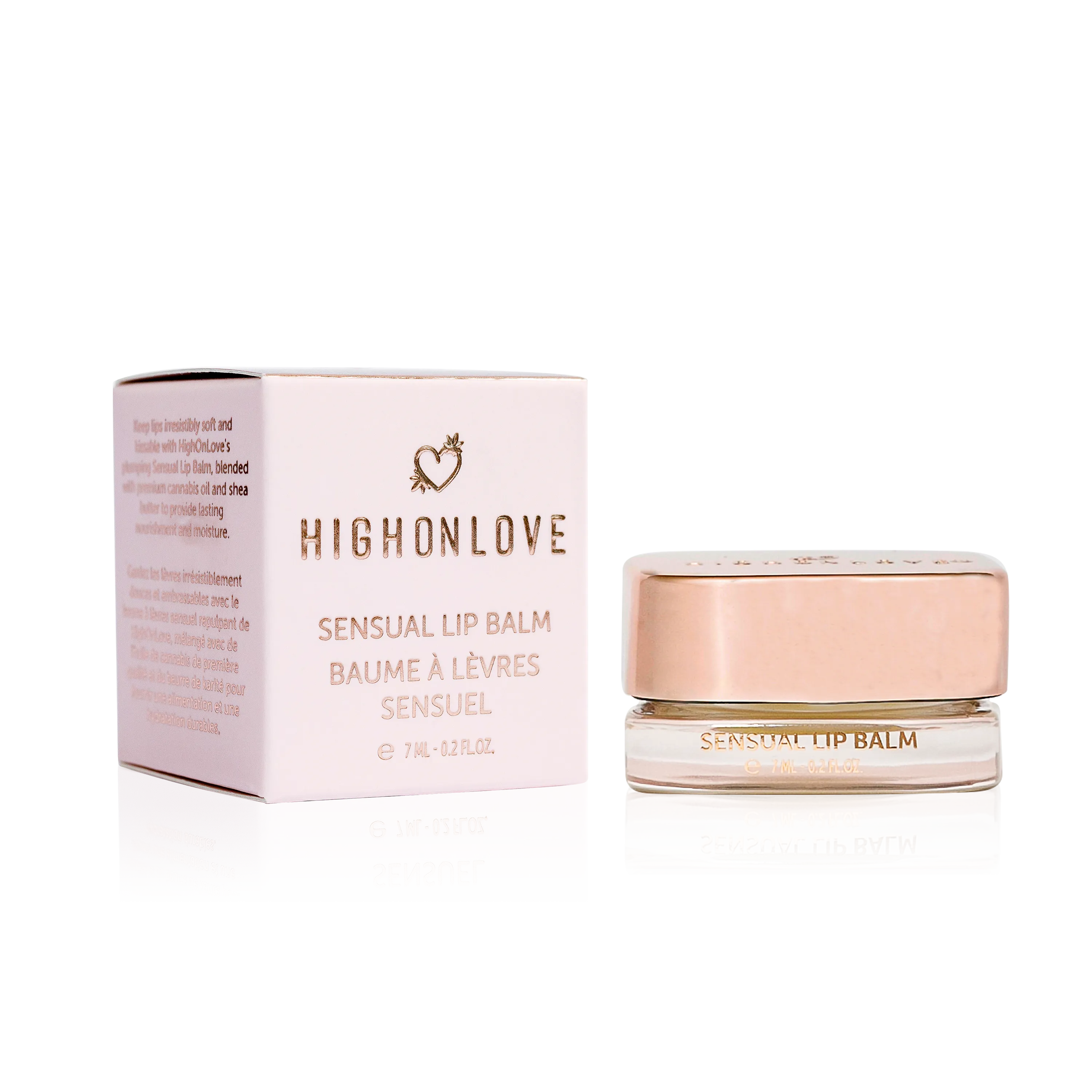 High On Love Couples Lip Balm 7ml Pink Basic