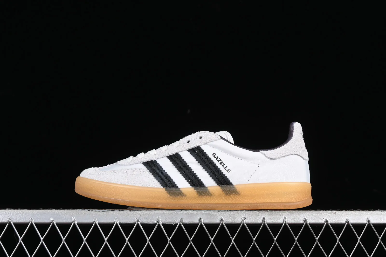 Hikari Shibata x Adidas Gazelle Indoor Core White Night Grey Cream White IH9985