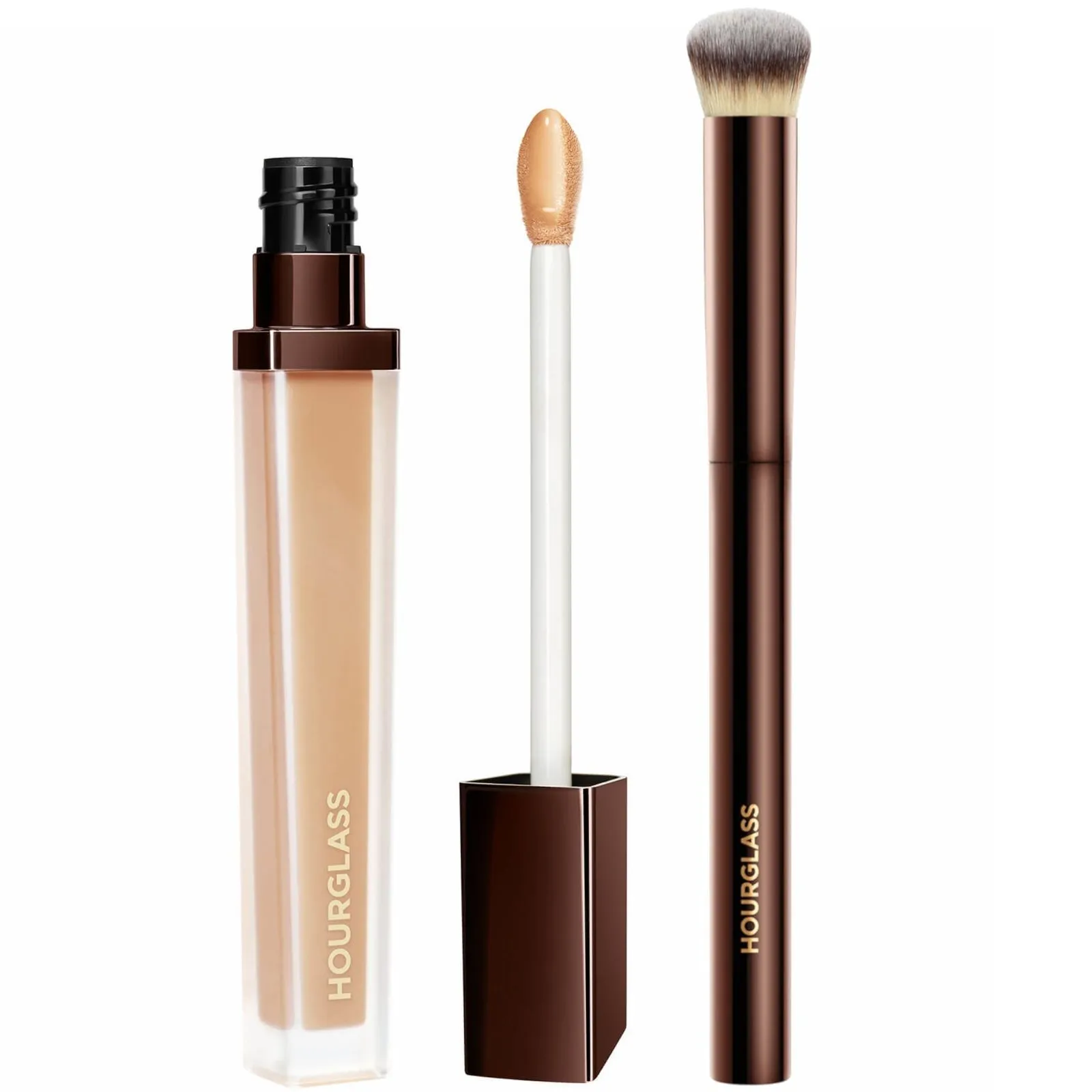 Hourglass Airbrush Concealer and Seamless Finish Concealer Brush Bundle 6ml (Various Shades) - Sepia