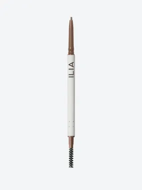 In full micro-tip brow pencil dark