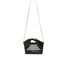 JW Anderson MIDI TWISTER BAG, Black 