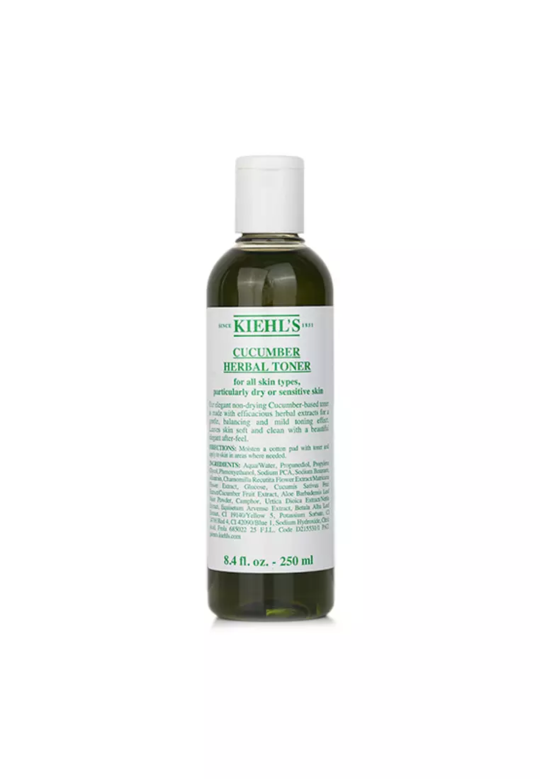 Kiehl's KIEHL'S - Cucumber Herbal Alcohol-Free Toner - For Dry or Sensitive Skin Types 250ml/8.4oz