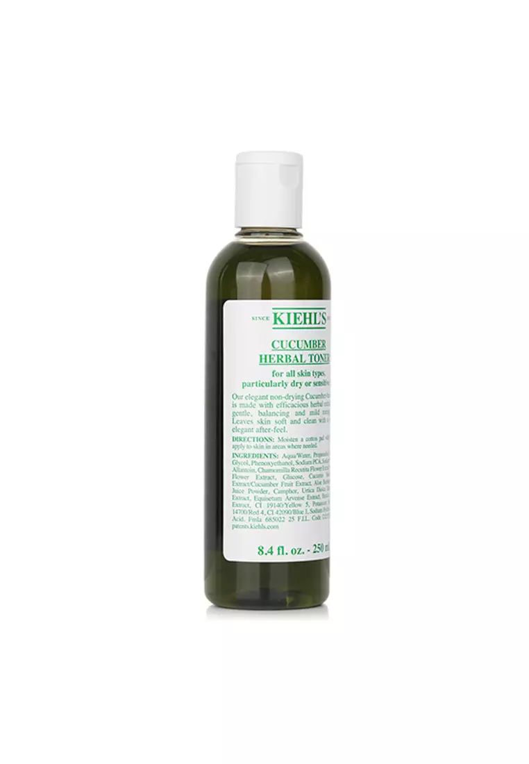 Kiehl's KIEHL'S - Cucumber Herbal Alcohol-Free Toner - For Dry or Sensitive Skin Types 250ml/8.4oz