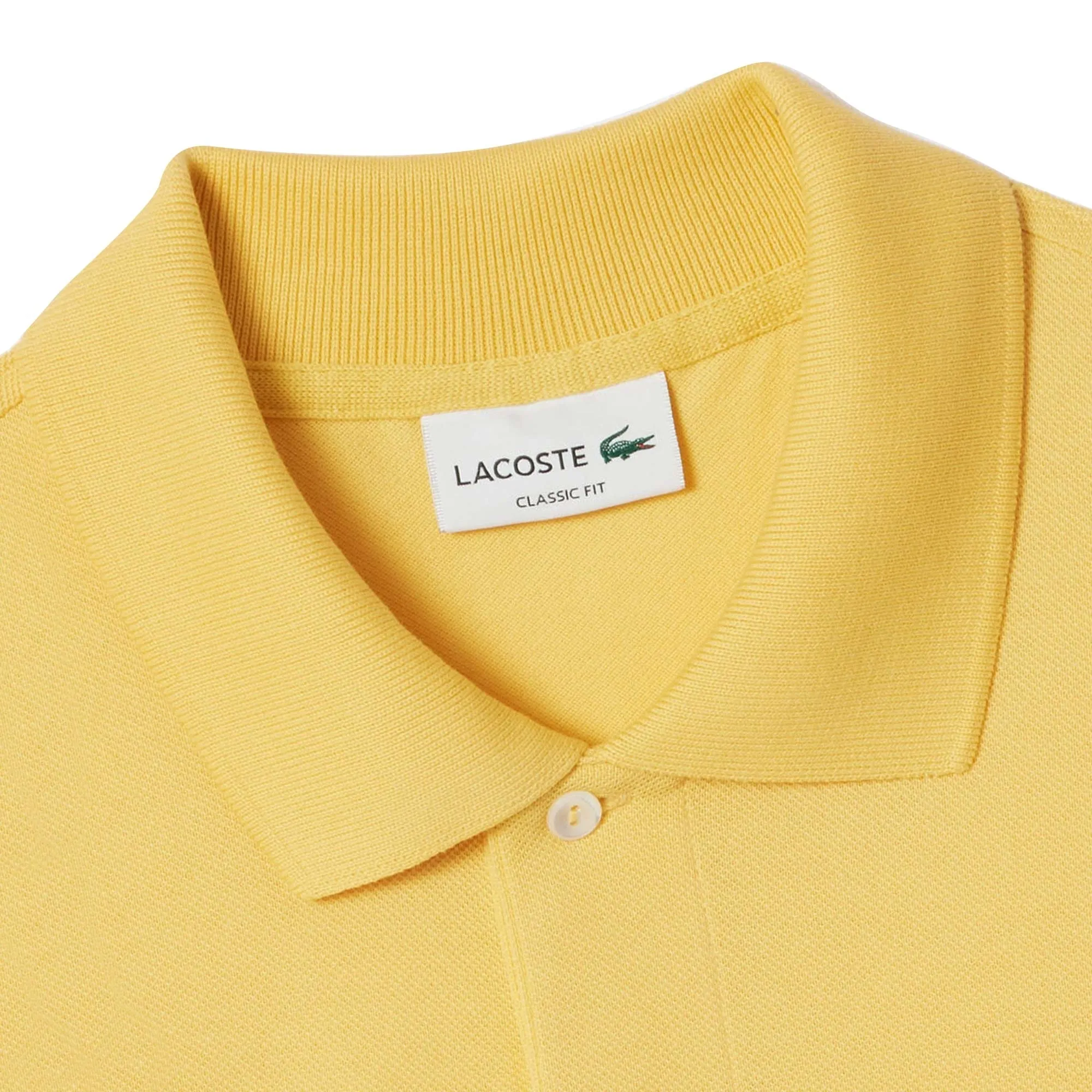 Lacoste Classic Pique Polo Shirt - Jaune