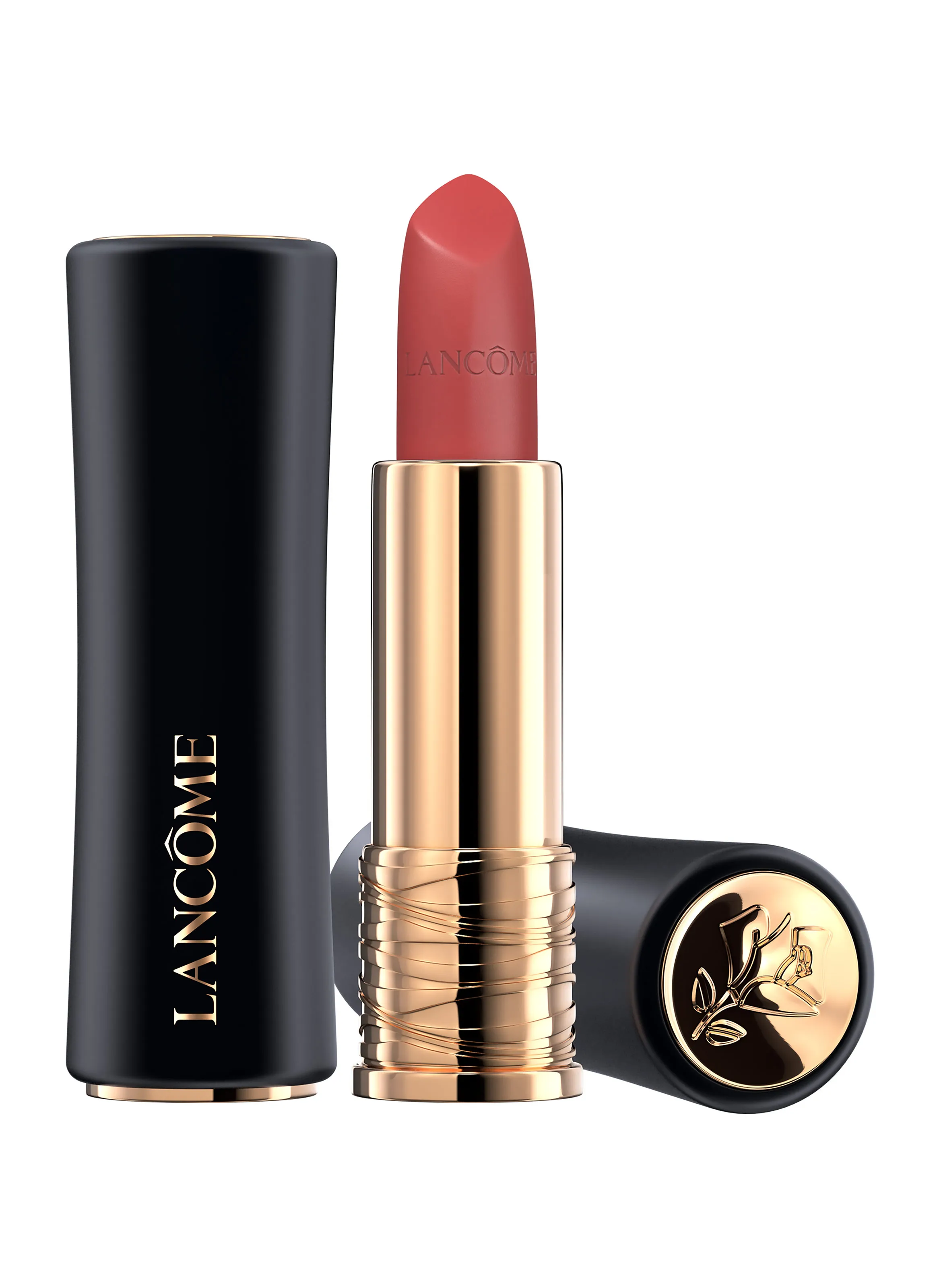 Lancome  L'Absolu Rouge Matte Powder Lipstick - Long-Lasting Hold  Comfort - Brown