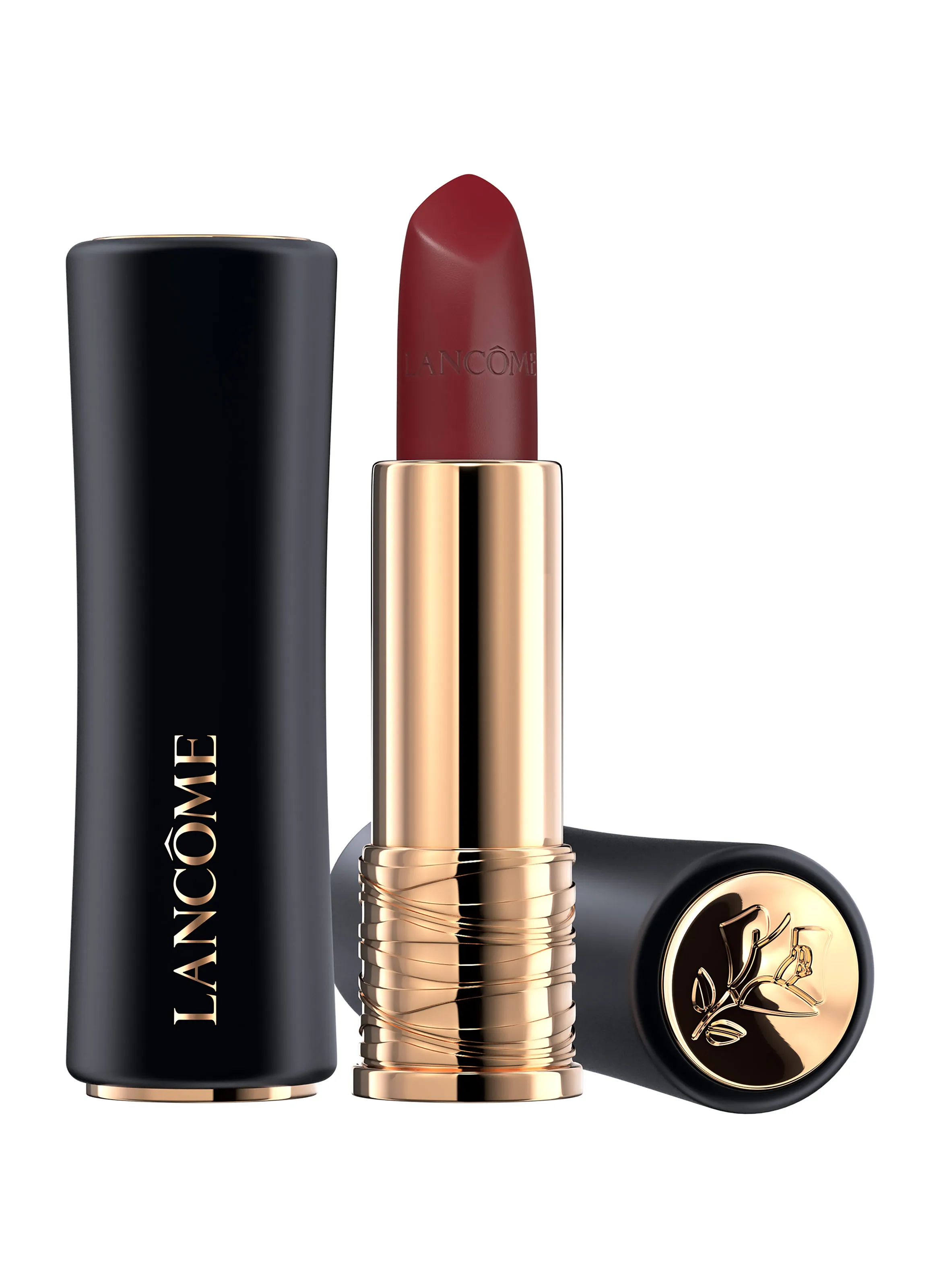 Lancome  L'Absolu Rouge Matte Powder Lipstick - Long-Lasting Hold  Comfort - Red