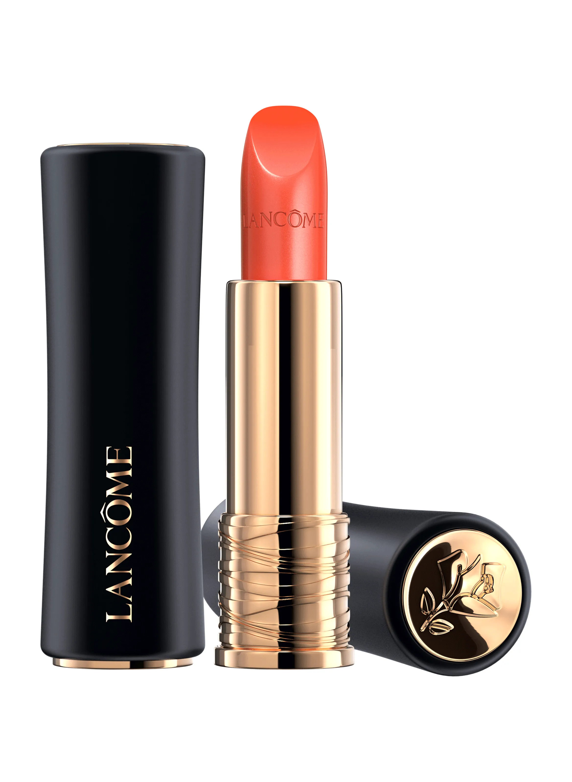 Lancome  LAbsolu Rouge satin lipstick with long-lasting moisture and comfort - Red