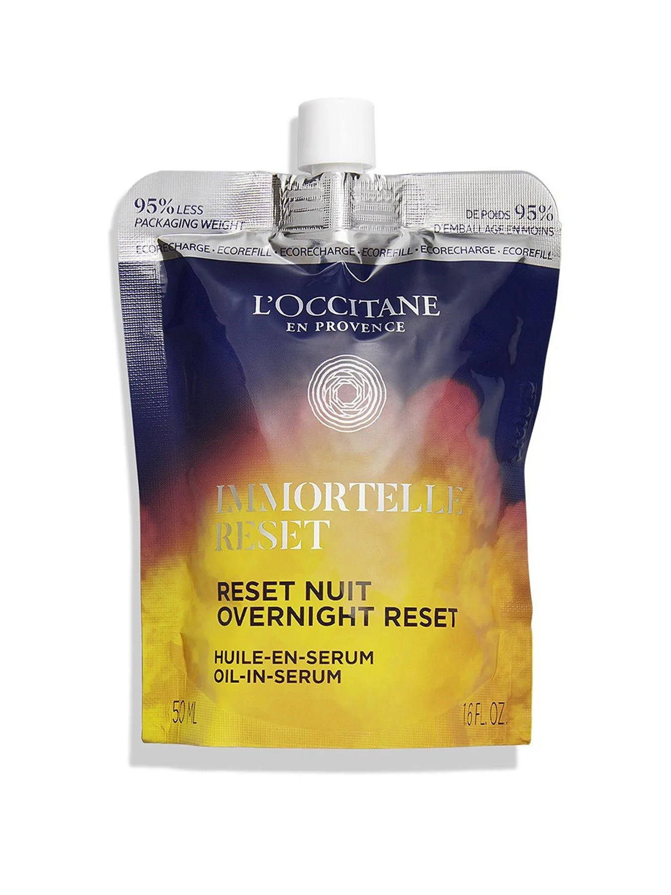 L'Occitane Immortelle Overnight Reset Serum Refill 50Ml