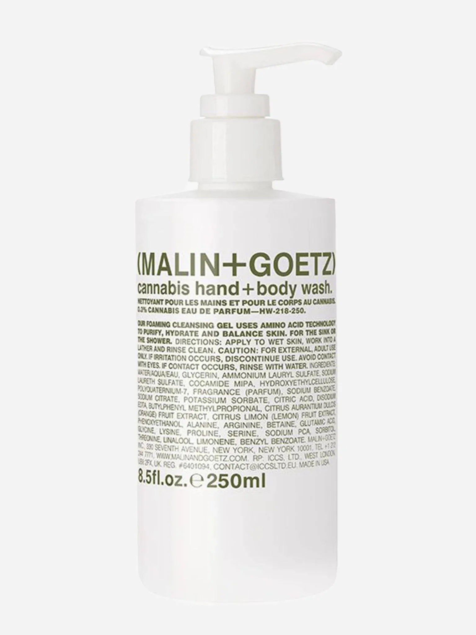     MALIN&GOETZ  Cannabis Hand + Body Wash    