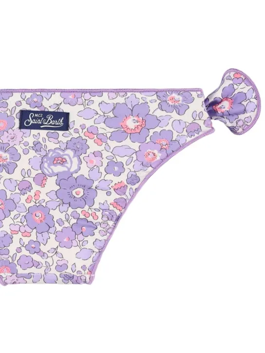 Mc2 Saint Barth   Flower print bikini bottoms 