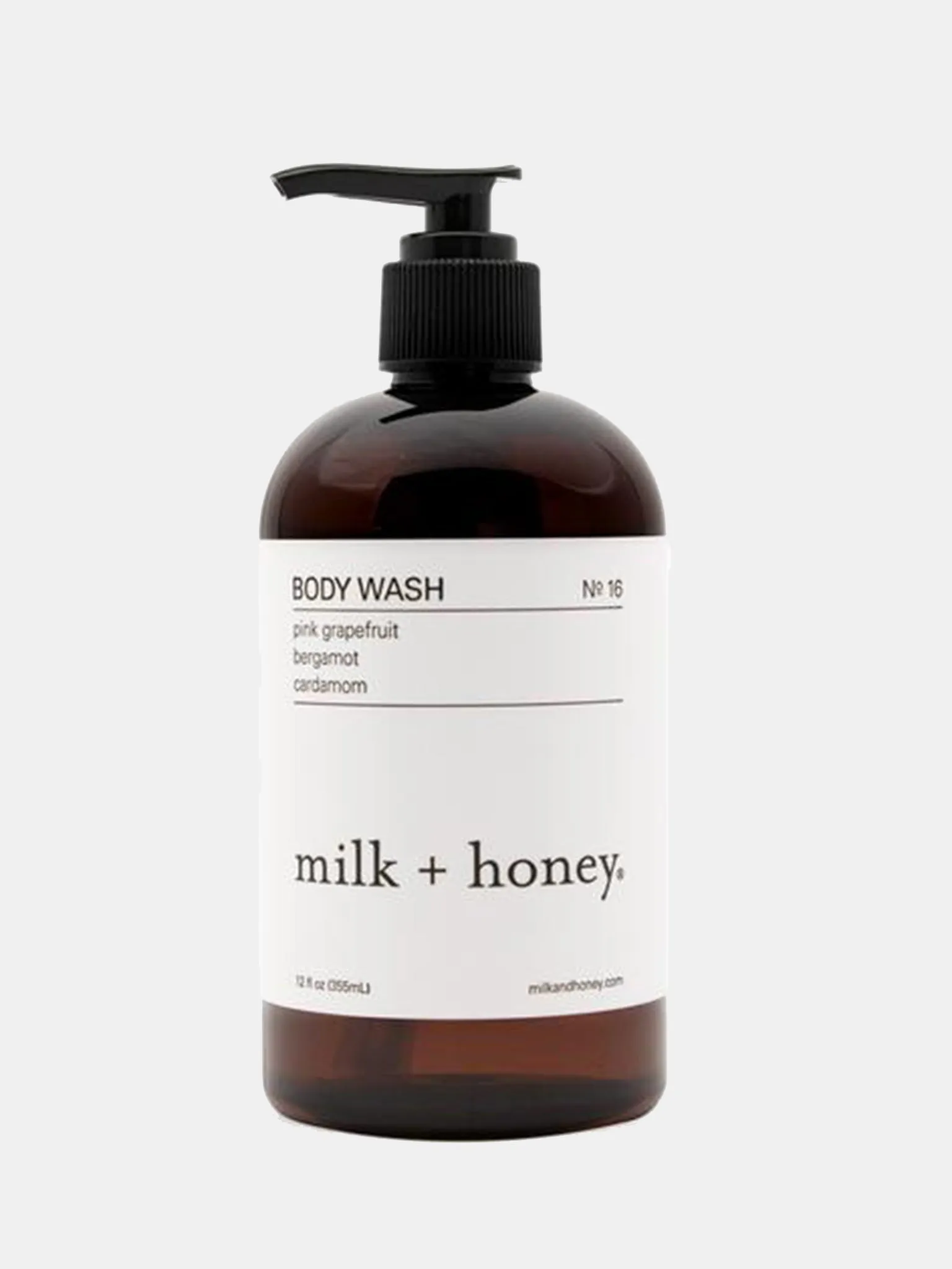     MILK + HONEY  No. 16 Body Wash 12 Oz.    