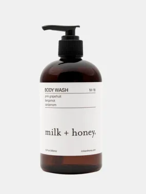     MILK + HONEY  No. 16 Body Wash 12 Oz.    