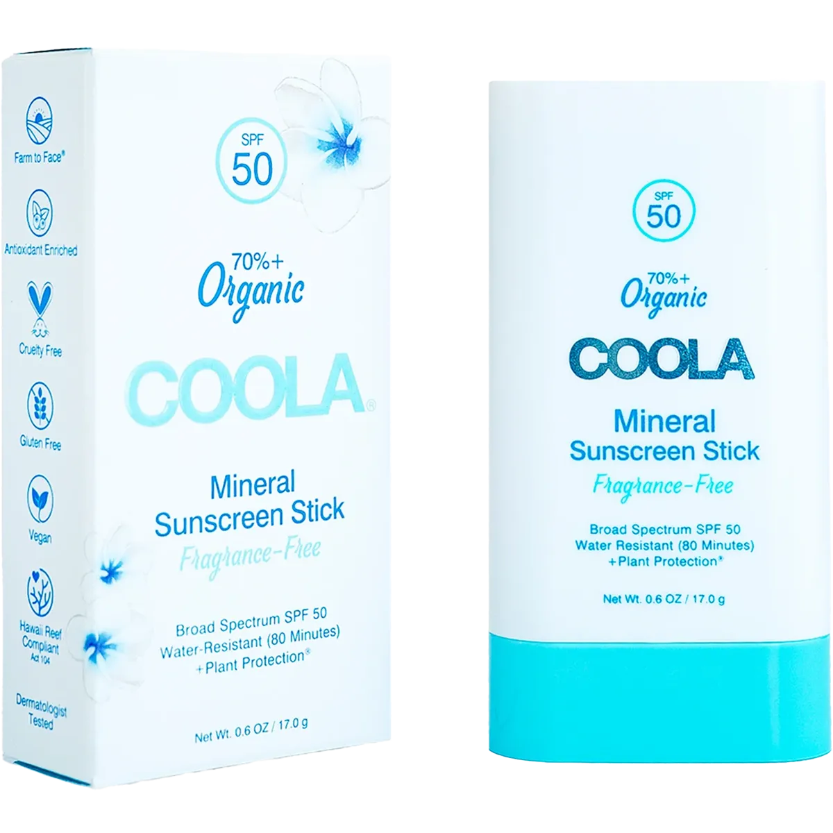 Mineral Organic Sunscreen Stick SPF 50