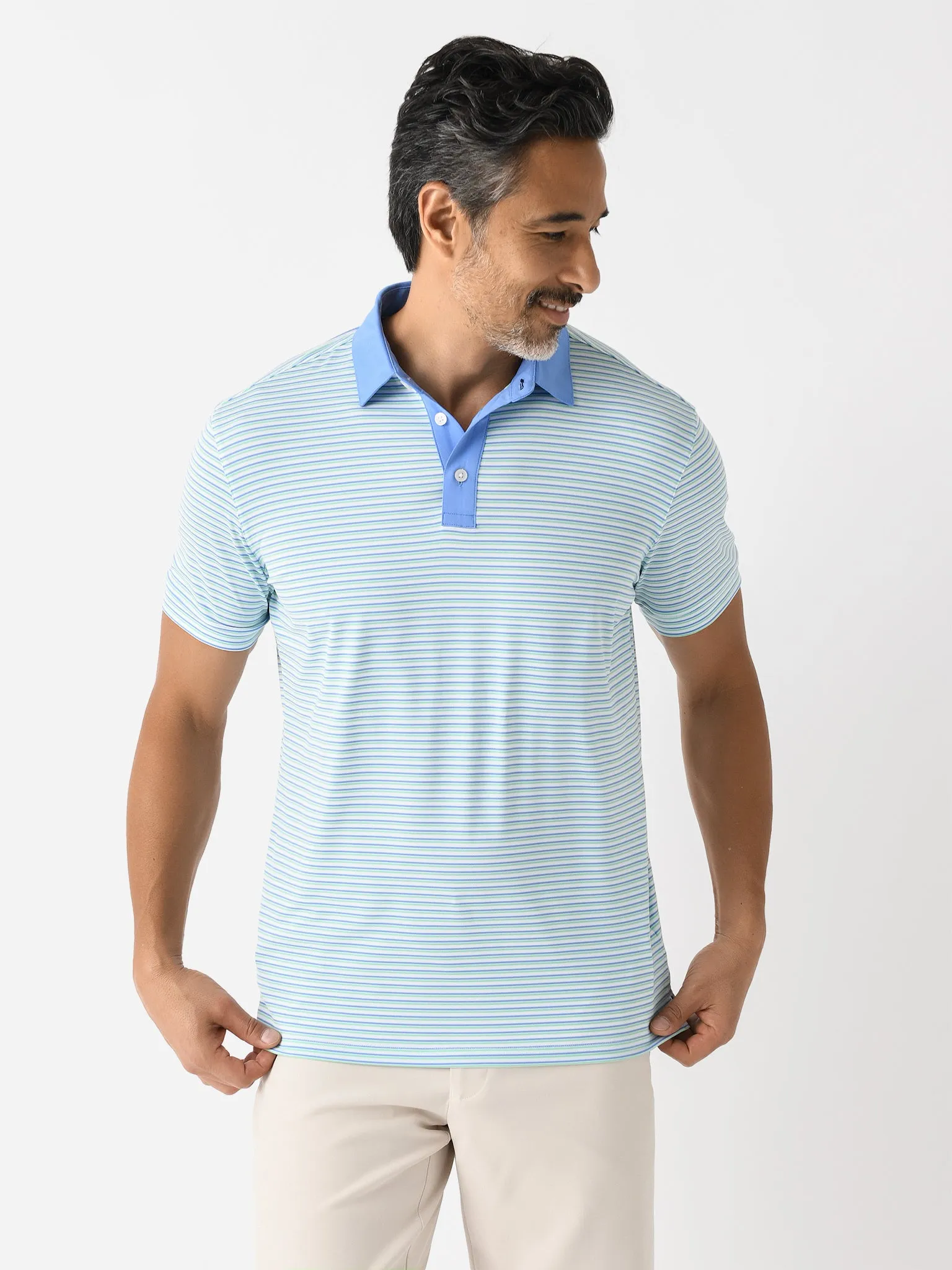     MIZZEN+MAIN  Men's Trim Versa Polo    