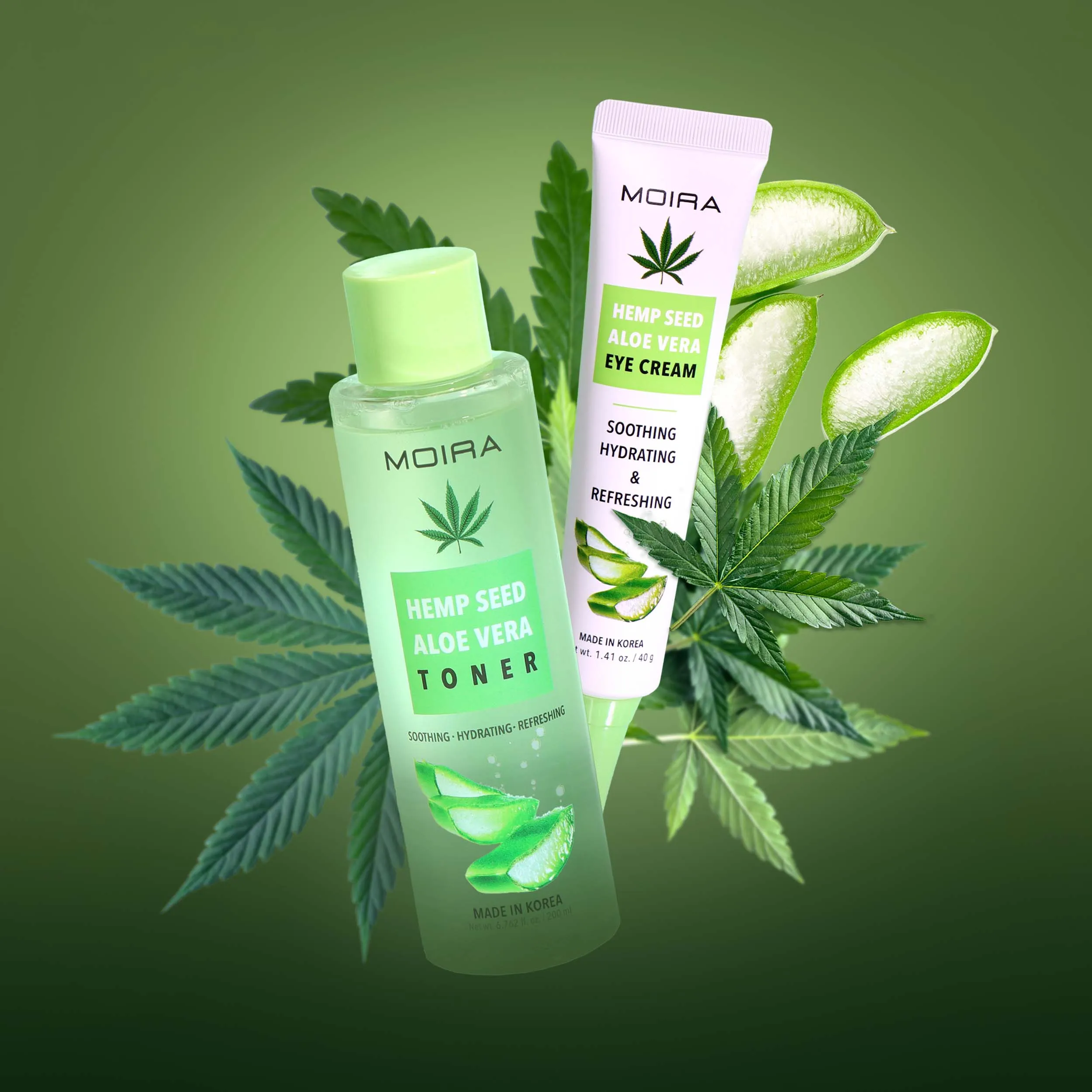 MOIRA Hemp Seed Aloe Vera Eye Cream