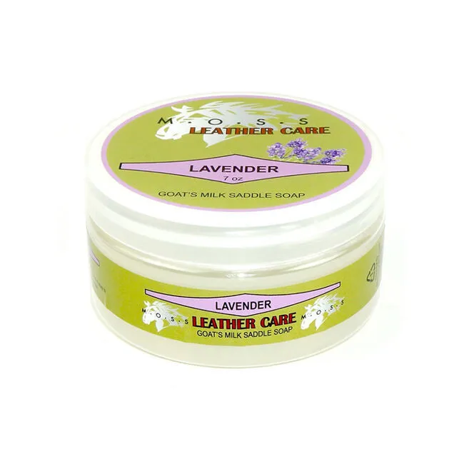 MOSS Naturals Goat's Milk Saddle Soap