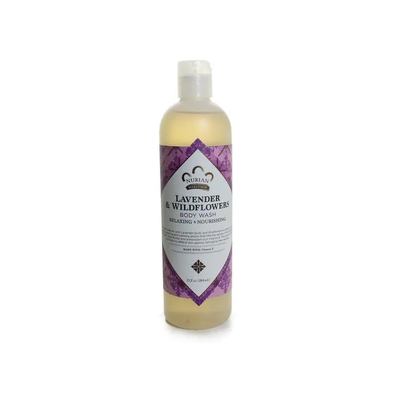 Nubian-Heritage-Lavender-Wildflower-Body-Wash-13Oz