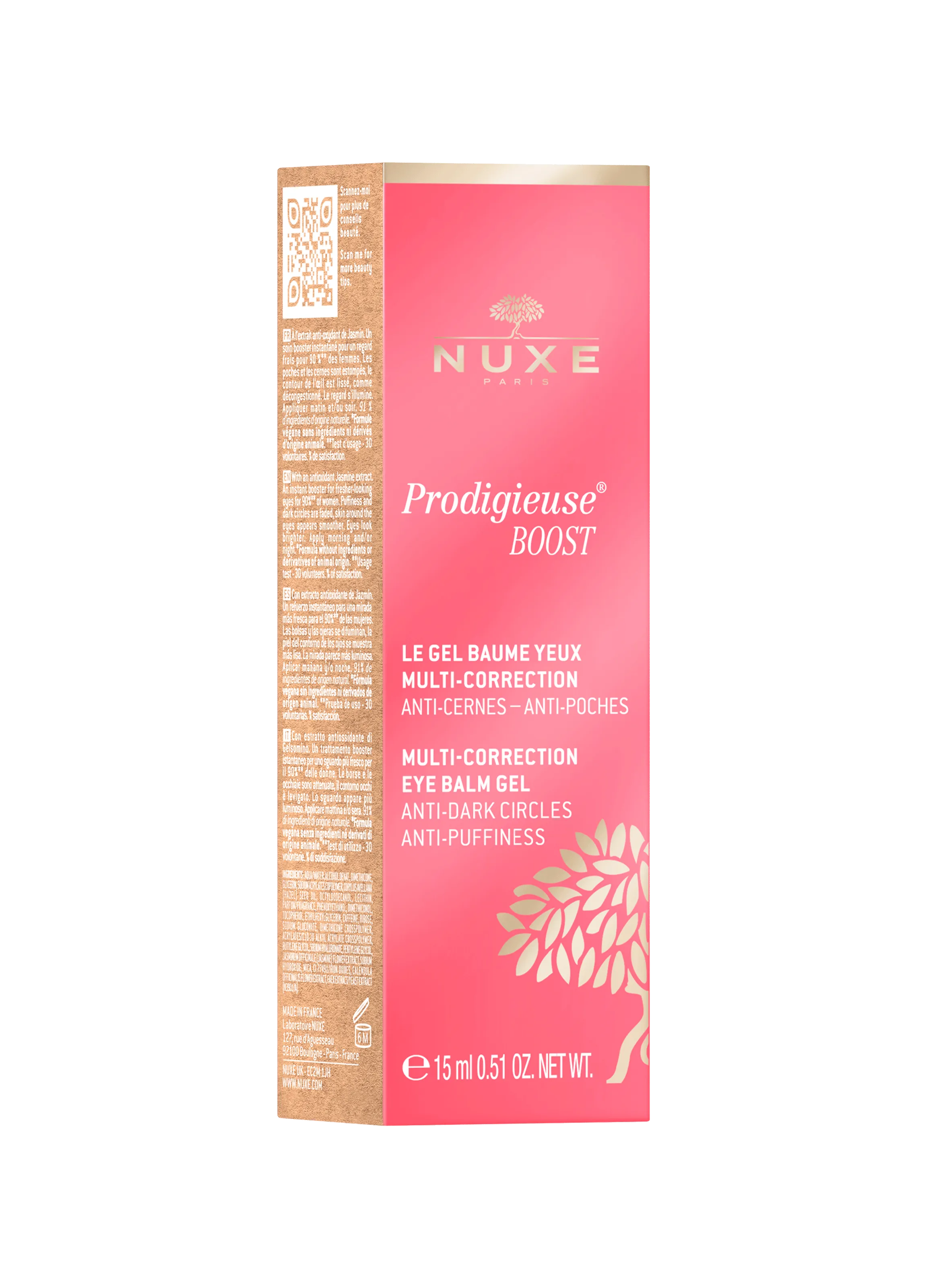 NUXE  Prodigieuse Boost Multi-Correction Eye Balm Gel