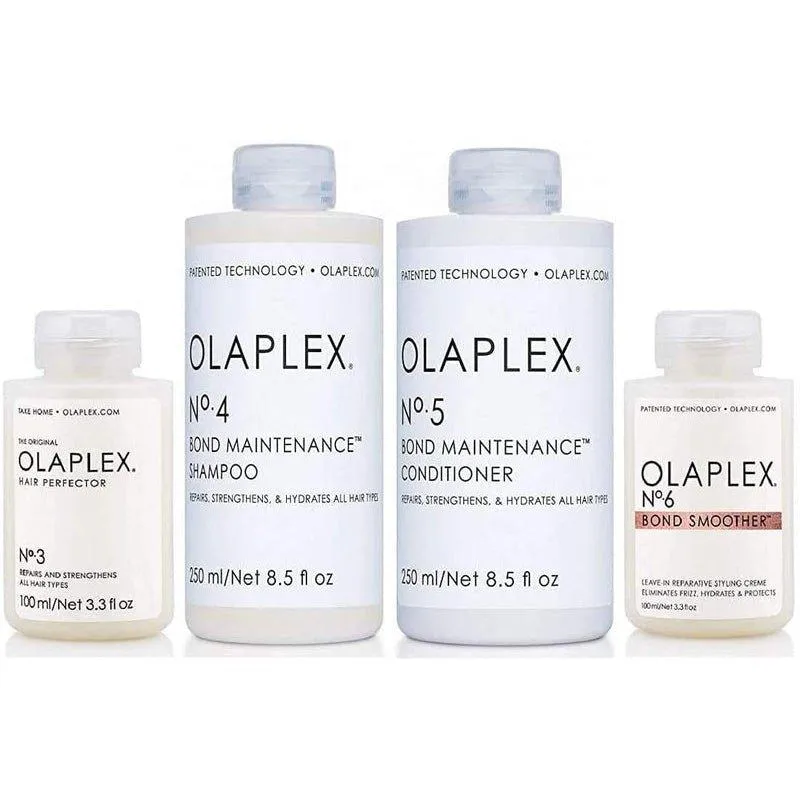 Olaplex-Bond-Maintenance-Shampoo-No-4-Conditioner-No-5-Hair-Perfector-No-3-Bond-Smoother-No-6-Hair-Treatment-Set