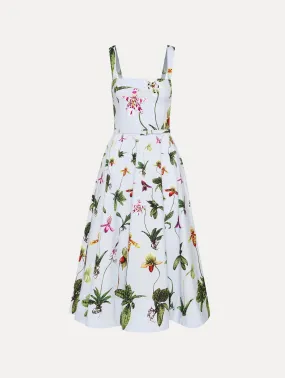 Orchid Cotton Poplin Tank Dress