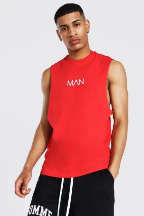 Original Man Drop Armhole Tank