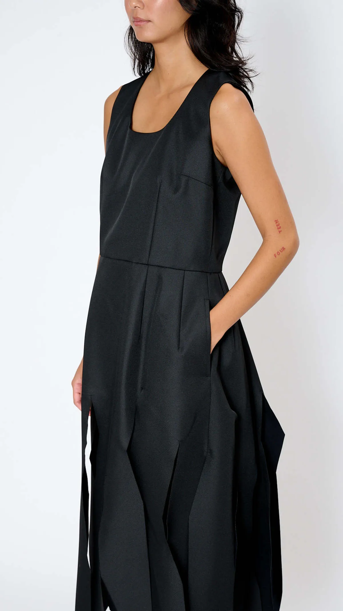 Panel Dress - Black